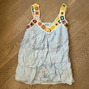 Fashion nova baby blue mini dress